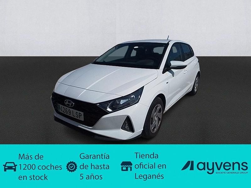 Usado Hyundai i20 100 CV (73 kW) 2021 Blanco Utilitario