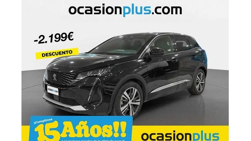 Negro Usado 2023 Peugeot 3008 Allure Monovolumen | 21.991 € (Super precio) - Imagen 1/4