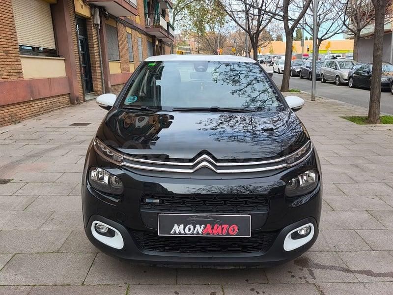 Usado Citroën C3 Feel 82 CV (60 kW) 2017 Negro Berlina