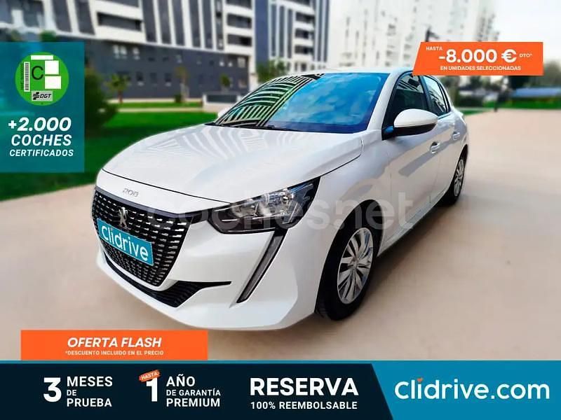 Blanco Usado 2022 Peugeot 208 Active Utilitario | 8990 € (Super precio) - Imagen 1/3