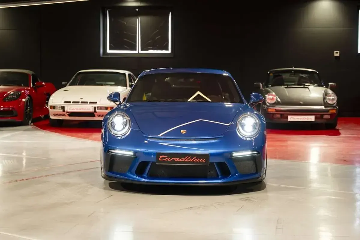 Usado Porsche 911 GT3 500 CV (367 kW) 2018 Azul Coupe