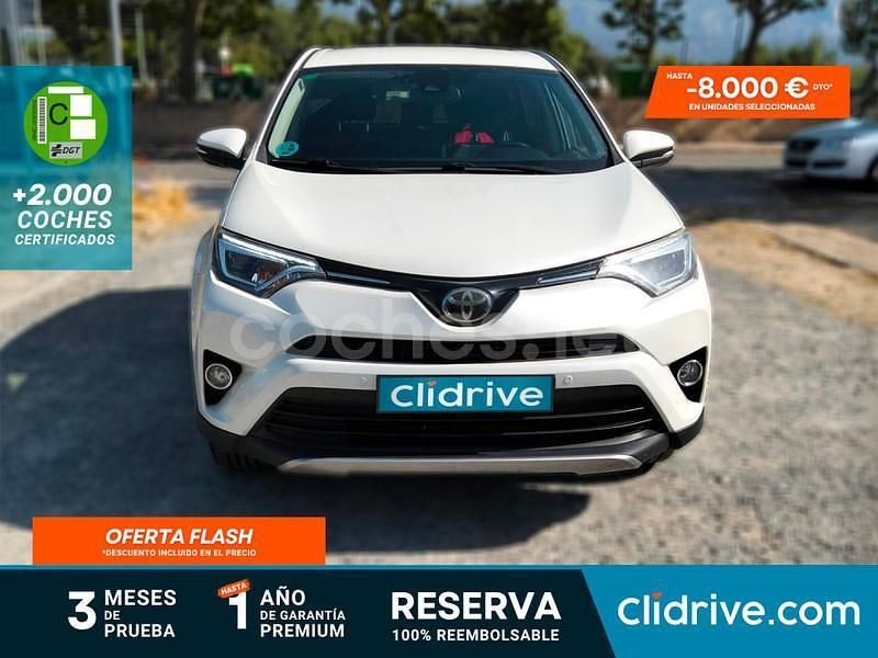 Blanco Usado 2017 Toyota RAV4 Advance SUV | 16.190 € (Super precio) - Imagen 1/3