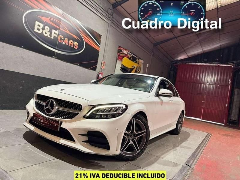 Blanco Usado 2019 Mercedes C200 Berlina | 22.600 € (Super precio) - Imagen 1/4