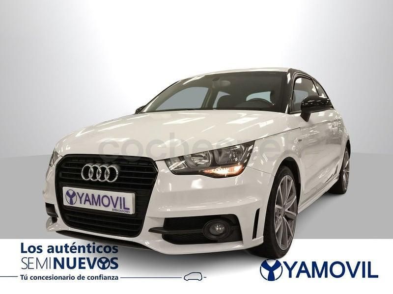 Usado Audi A1 Comfort 86 CV (63 kW) 2014 Blanco Utilitario