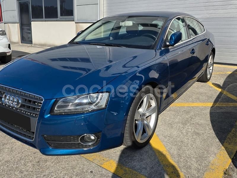 Azul Usado 2011 Audi A5 Sportback Utilitario | 10.900 € (Un poco caro) - Imagen 1/4