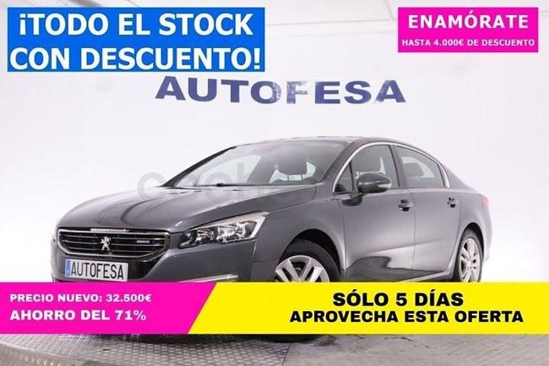 Usado Peugeot 508 Active 120 CV (88 kW) 2016 Gris / plata Berlina