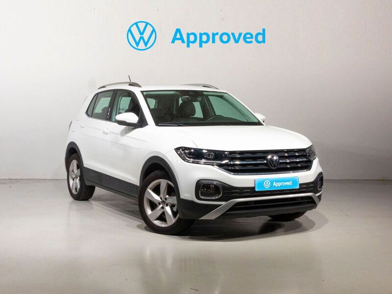 Blanco Usado 2021 VW T-Cross Sportline SUV | 21.450 € (Un poco caro) - Imagen 1/4