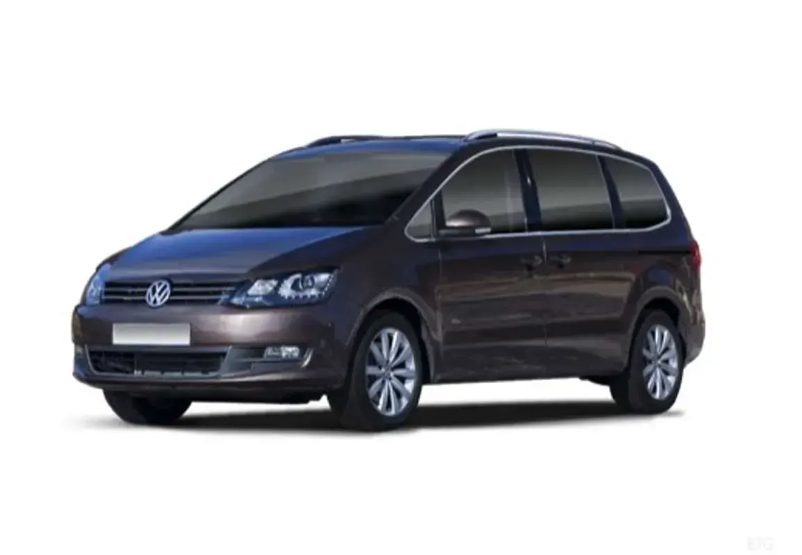 Usado VW Sharan Edition 140 CV (102 kW) 2011 Marrón Monovolumen