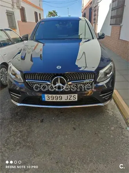 Usado Mercedes GLC43 AMG 367 CV (269 kW) 2017 Azul SUV