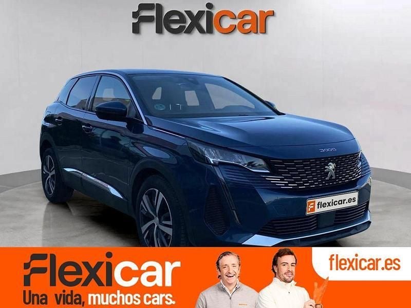 Usado Peugeot 3008 Allure 130 CV (95 kW) 2021 Azul SUV