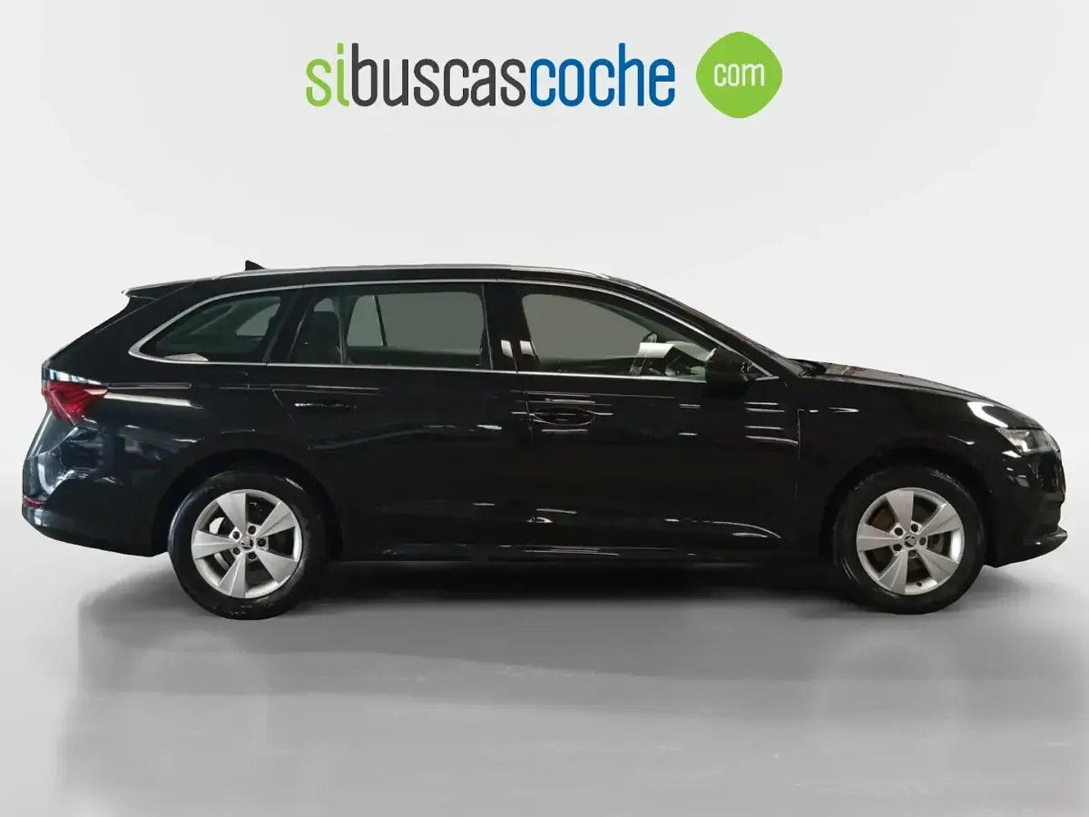 Occasion Skoda Octavia Ambition 115 PK (84 kW) 2022 Zwart Stationwagen