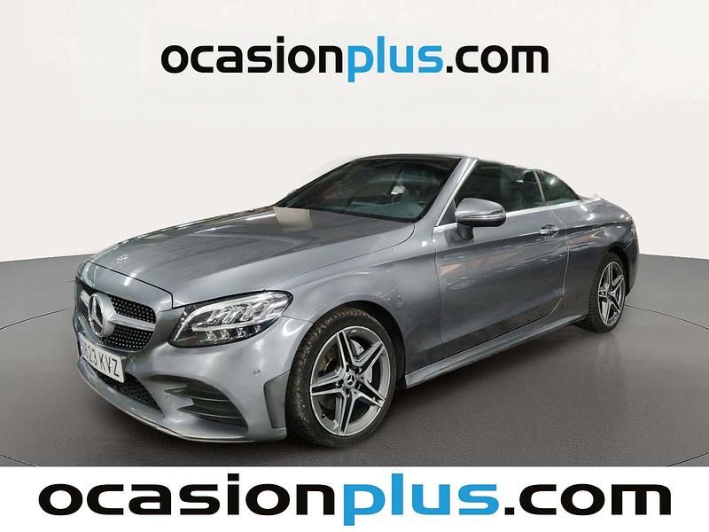 Usado Mercedes C220 AMG 194 CV (142 kW) 2019 Gris Descapotable