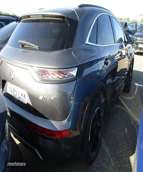 Usado DS Automobiles DS7 Crossback Performance 130 CV (95 kW) 2021 Gris SUV