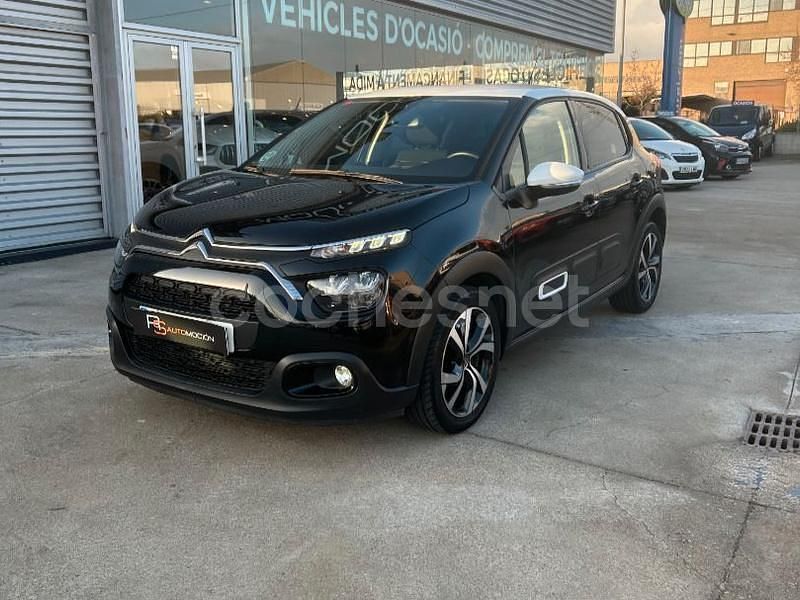 Negro Usado 2021 Citroën C3 Shine Berlina | 11.900 € (Precio justo) - Imagen 1/4