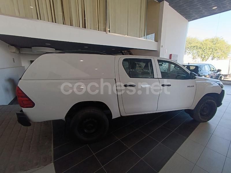 Usado Toyota HiLux 150 CV (110 kW) 2020 Blanco Recogida