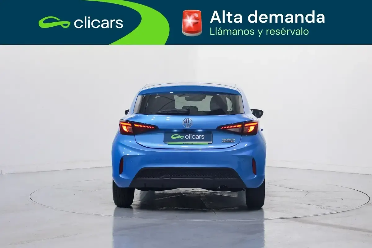 Usado MG MG3 Luxury 195 CV (143 kW) 2024 Azul Utilitario
