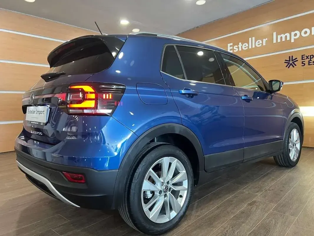 Usado VW T-Cross Sportline 110 CV (80 kW) 2020 Azul SUV
