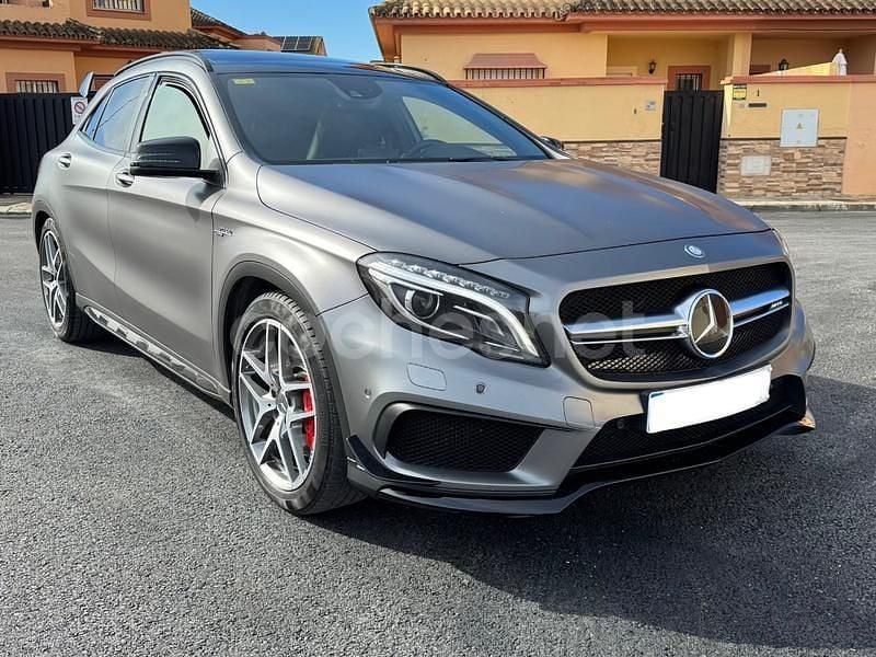 Usado Mercedes GLA45 AMG 381 CV (280 kW) 2015 Gris / plata SUV