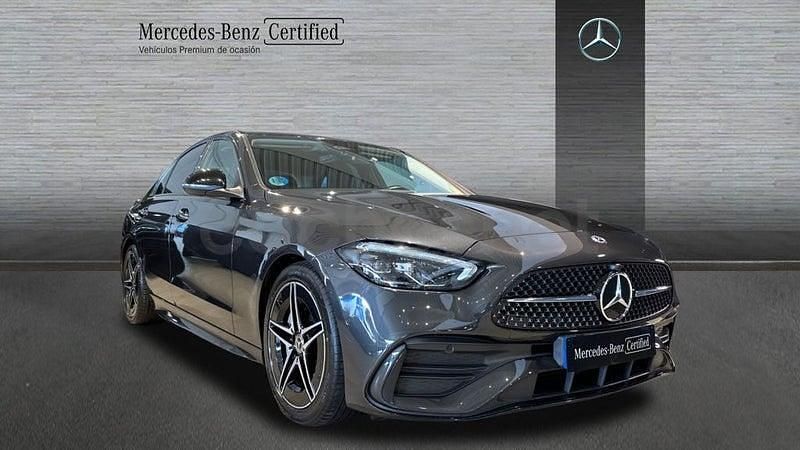 Usado Mercedes C220 200 CV (147 kW) 2021 Gris / plata Berlina
