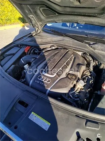 Usado Audi A8L 435 CV (319 kW) 2014 Negro Berlina