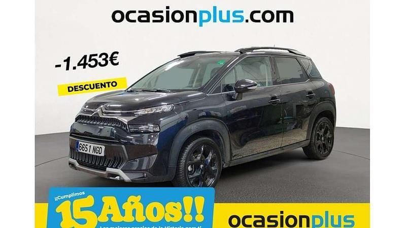 Negro Usado 2024 Citroën C3 Aircross PureTech SUV | 13.637 € (Buen precio) - Imagen 1/4