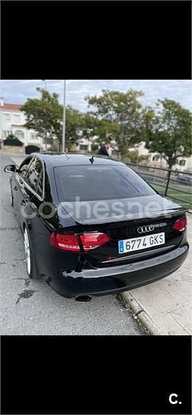 Usado Audi A4 S-Line 160 CV (117 kW) 2009 Negro Berlina