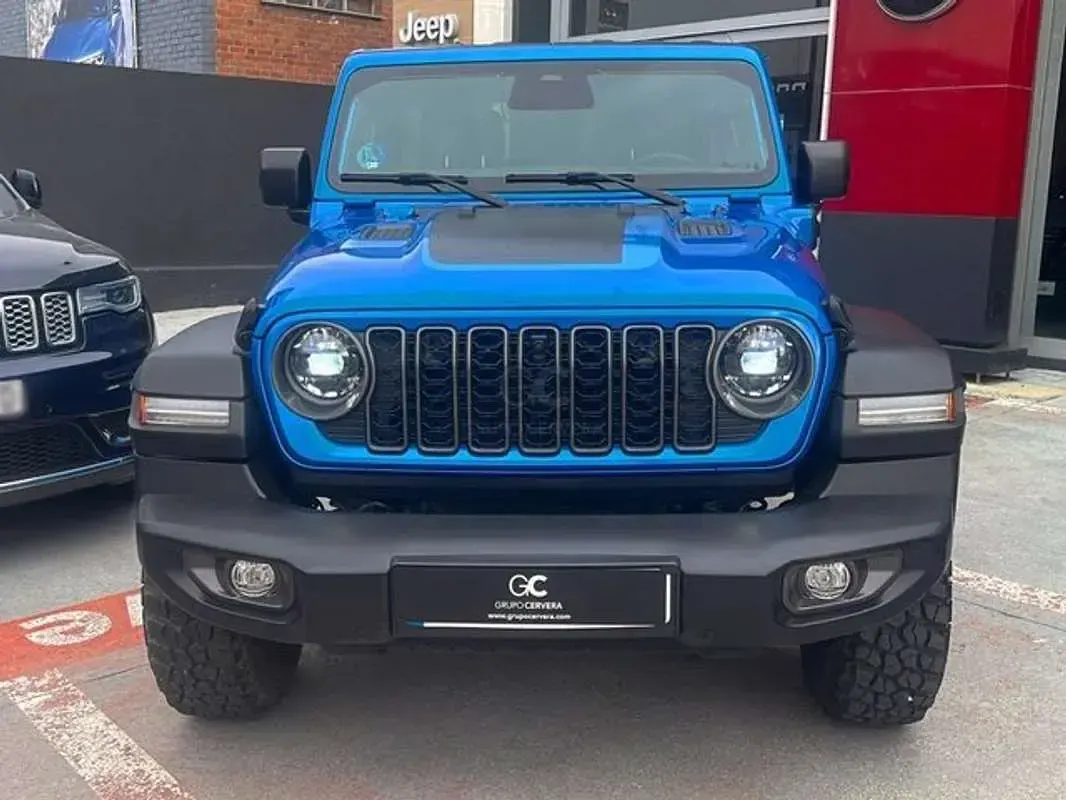 Usado Jeep Wrangler Unlimited Rubicon 272 CV (200 kW) 2024 Azul SUV