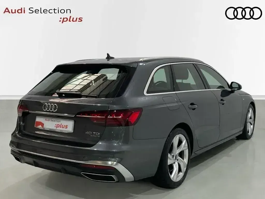 Usado Audi A4 S-Line 204 CV (150 kW) 2021 Gris Familiar