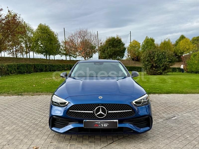 Usado Mercedes C220 200 CV (147 kW) 2023 Azul Berlina