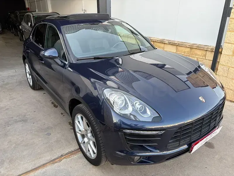 Usado Porsche Macan S Diesel 258 CV (189 kW) 2015 Azul SUV