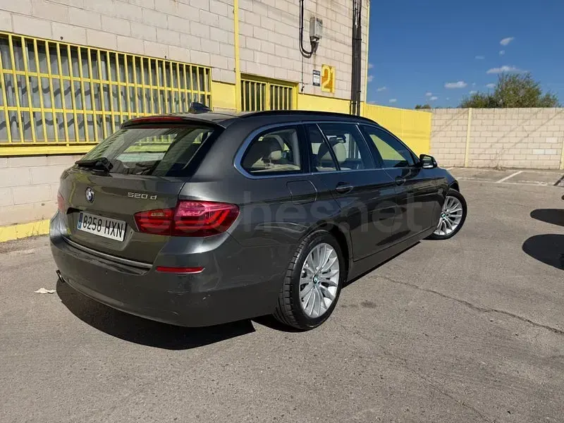 Usado BMW 520 Luxury Line 190 CV (139 kW) 2014 Beige Familiar