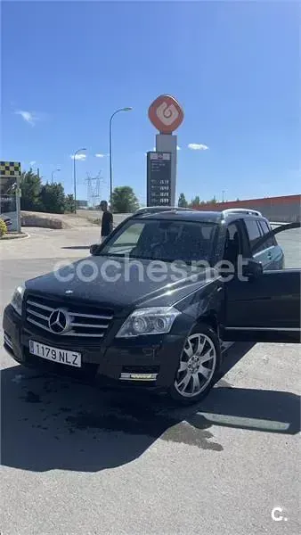 Usado Mercedes GLK220 170 CV (125 kW) 2011 Negro SUV