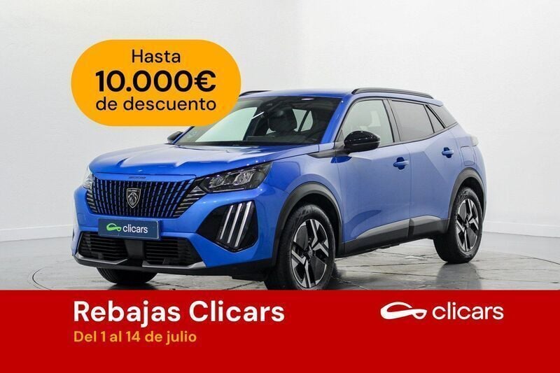 Azul Usado 2024 Peugeot 2008 Allure SUV | 19.490 € (Precio justo) - Imagen 1/4