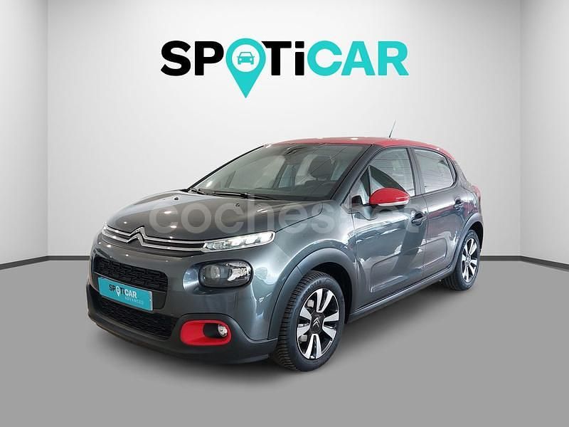Gris / plata Usado 2017 Citroën C3 Feel Utilitario | 8900 € (Precio justo) - Imagen 1/4
