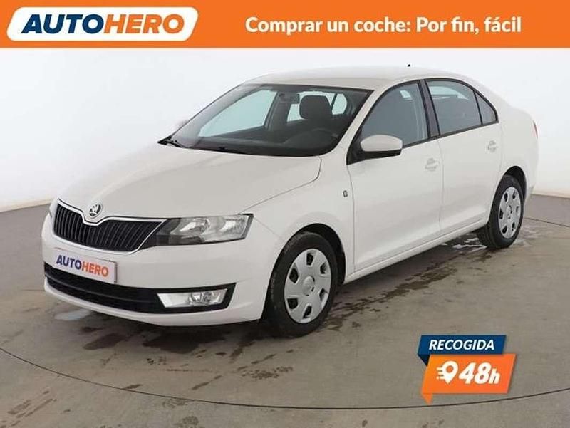 Blanco Usado 2014 Skoda Rapid Ambition Utilitario | 8094 € (Buen precio) - Imagen 1/3