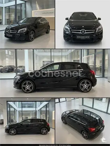 Usado Mercedes A180 Style 122 CV (89 kW) 2014 Negro Berlina