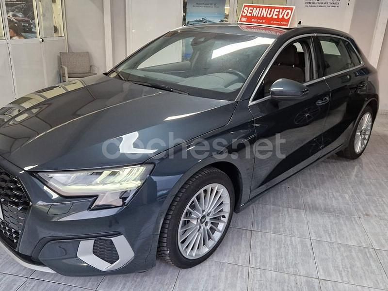 Negro Usado 2021 Audi A3 Sportback Advanced Plus Utilitario | 22.500 € (Precio justo) - Imagen 1/4