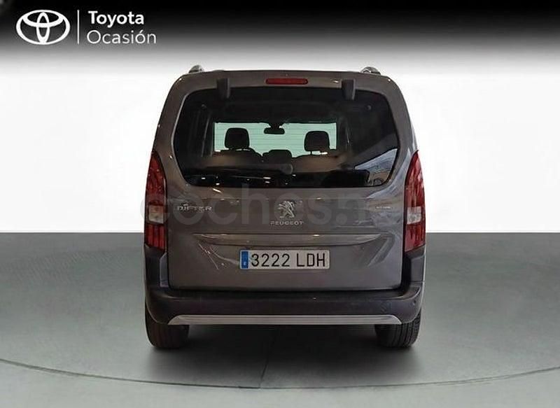 Usado Peugeot Rifter GT-line 131 CV (96 kW) 2019 Gris Monovolumen