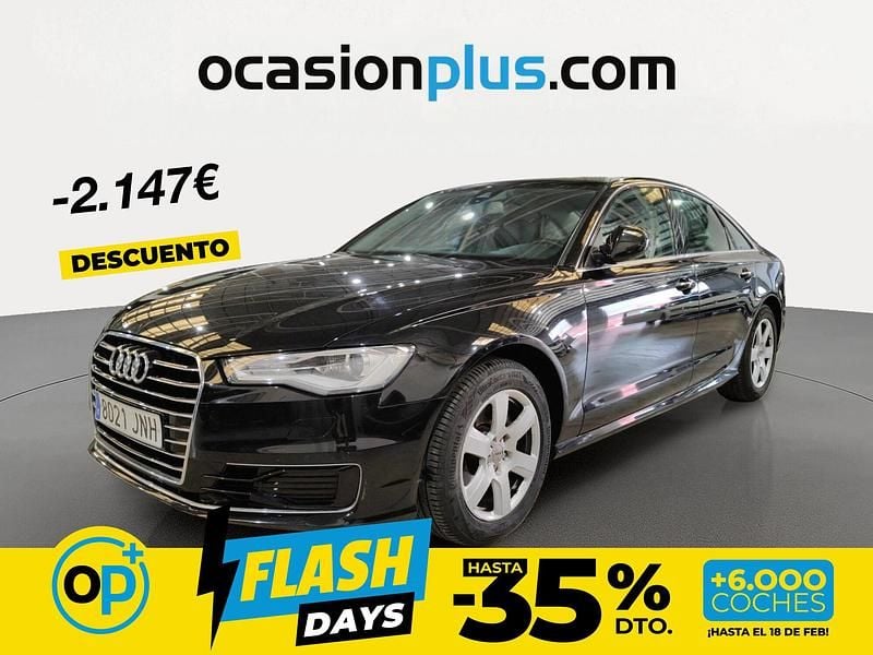 Negro Usado 2016 Audi A6 Advanced Berlina | 16.482 € (Buen precio) - Imagen 1/4