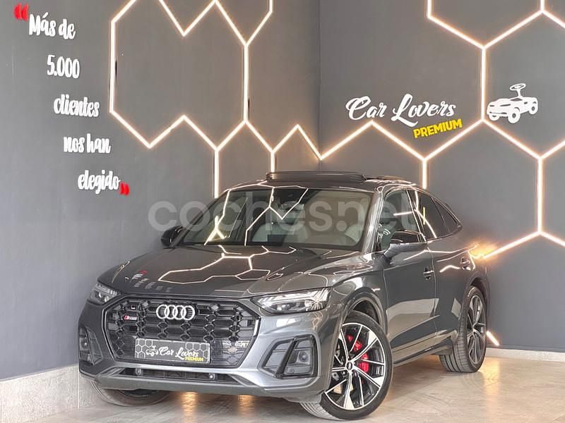Gris / plata Usado 2022 Audi Q5 Sportback S-Line SUV | 50.000 € (Precio justo) - Imagen 1/4