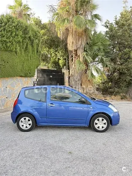 Usado Citroën C2 61 CV (44 kW) 2004 Azul Utilitario