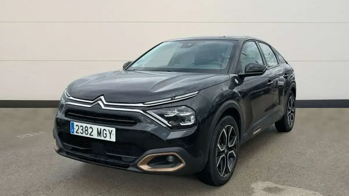 Brugt Citroën e-C4 100 kW (137 HK) 2023 Sort Sedan