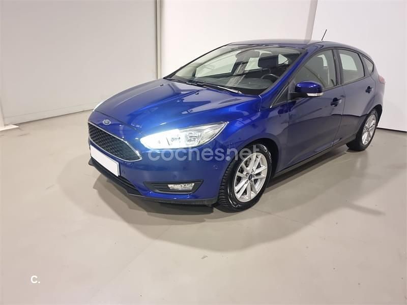 Azul Usado 2018 Ford Focus Trend Berlina | 10.000 € (Super precio) - Imagen 1/4