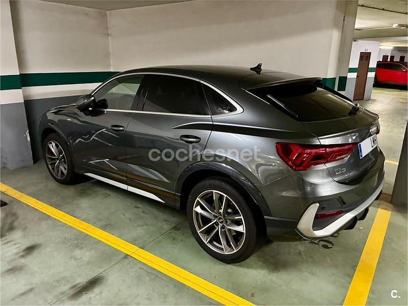 Usado Audi Q3 Sportback S-Line 150 CV (110 kW) 2021 Gris / plata SUV