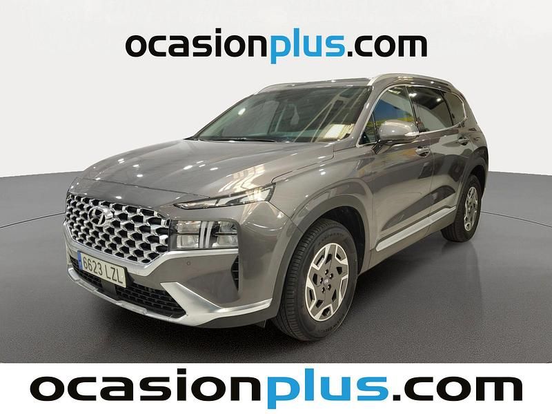 Gris Usado 2022 Hyundai Santa Fe SUV | 31.719 € (Super precio) - Imagen 1/4