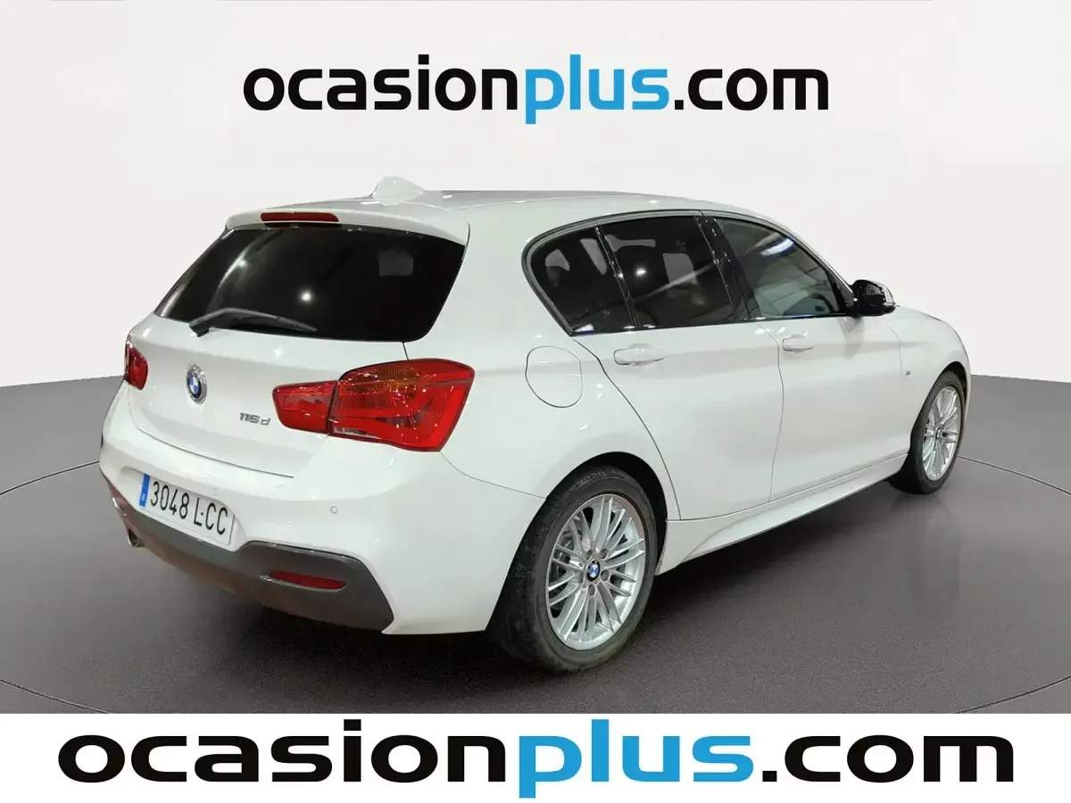 Usado BMW 116 116 CV (85 kW) 2019 Blanco Utilitario