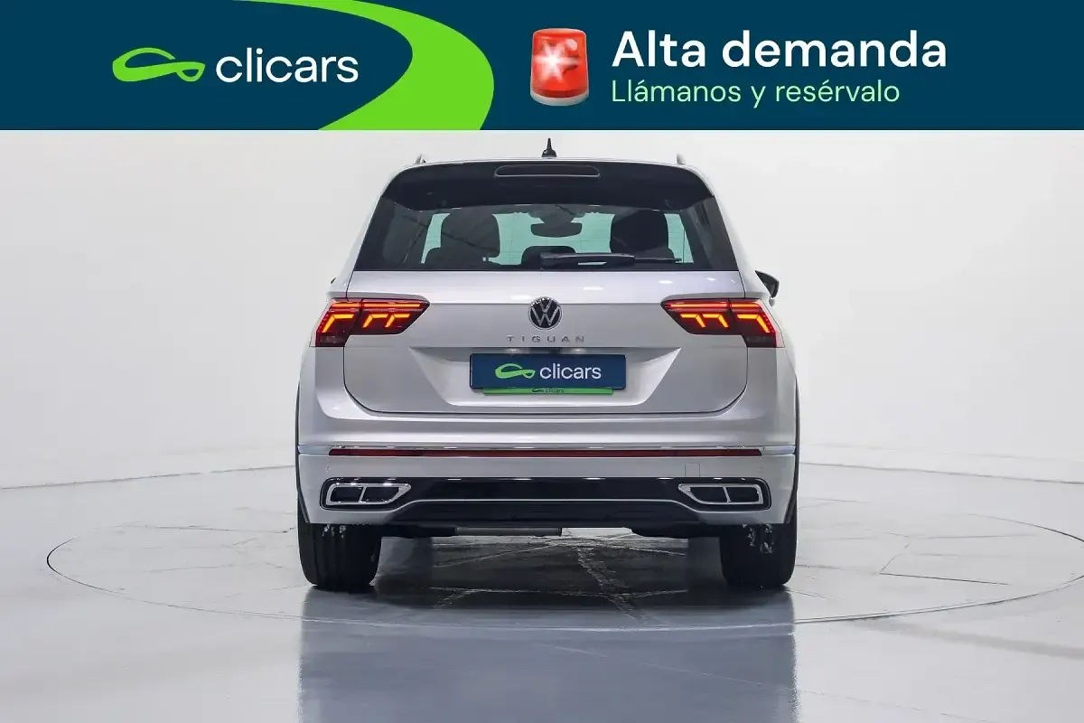 Usado VW Tiguan R-line 150 CV (110 kW) 2022 Gris SUV