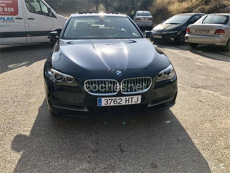 Usado BMW 520 Efficient Dynamics 184 CV (135 kW) 2013 Azul Berlina