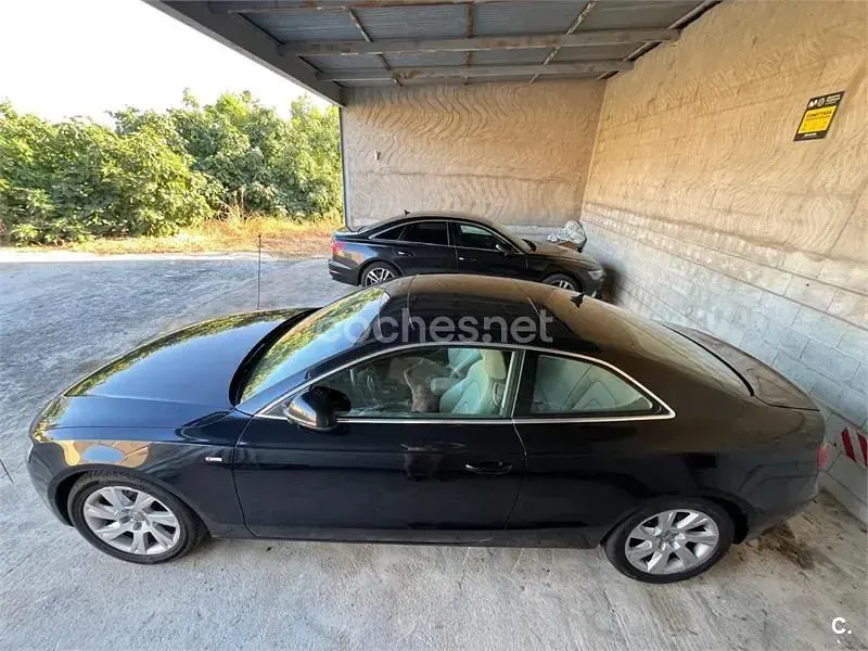 Usado Audi A5 190 CV (139 kW) 2009 Negro Coupe