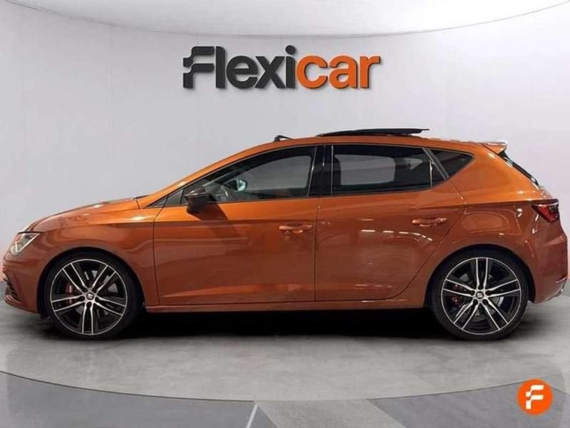 Usado Seat Leon CUPRA 300 CV (220 kW) 2018 Naranja Utilitario